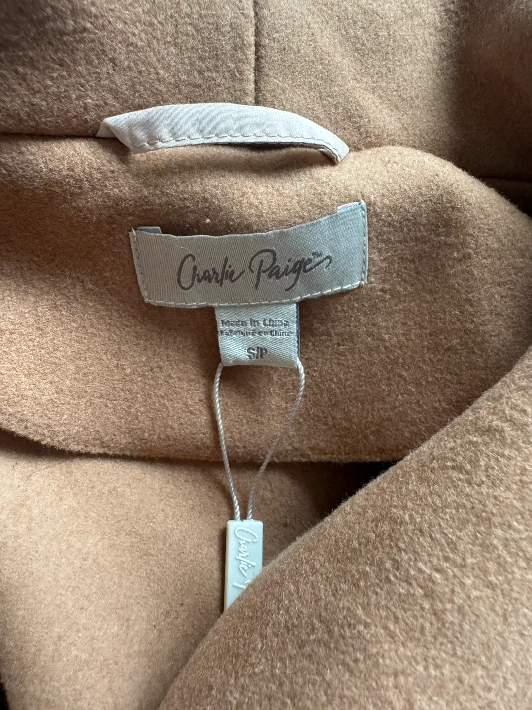 New CP camel Brown Coat - Size S/M image indicator(5)