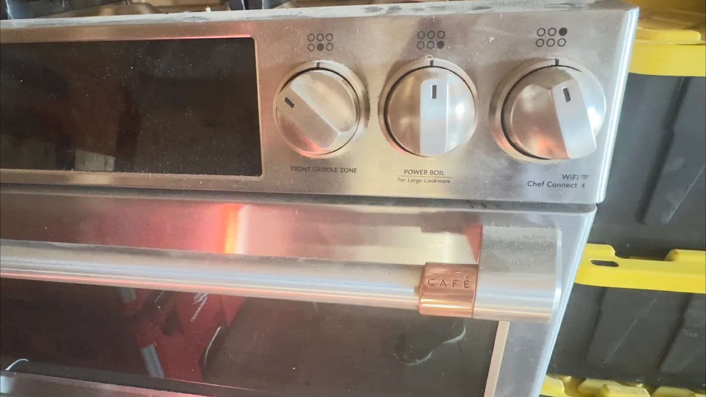 Café Stainless Steel Gas Range Stove