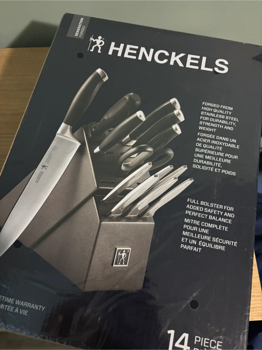 Henckels 14-Piece Knife Block Set - Brand New! - photo 3