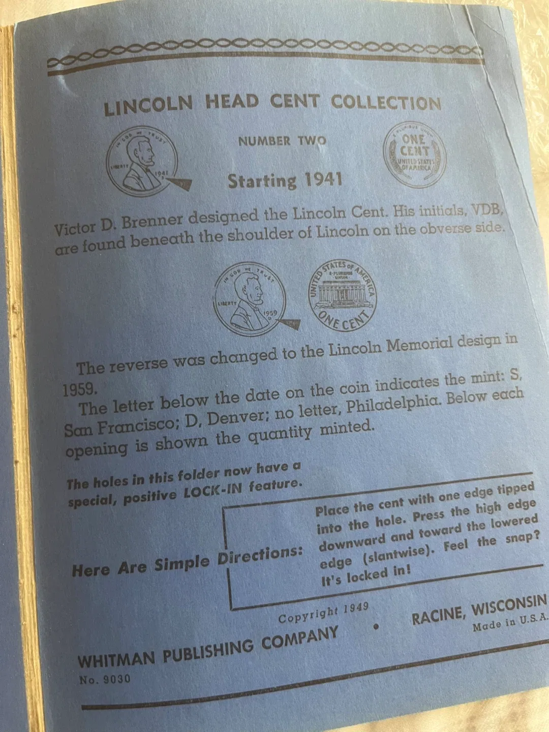 1941-1964 wheat Lincoln  pennies details bellow image indicator(8)