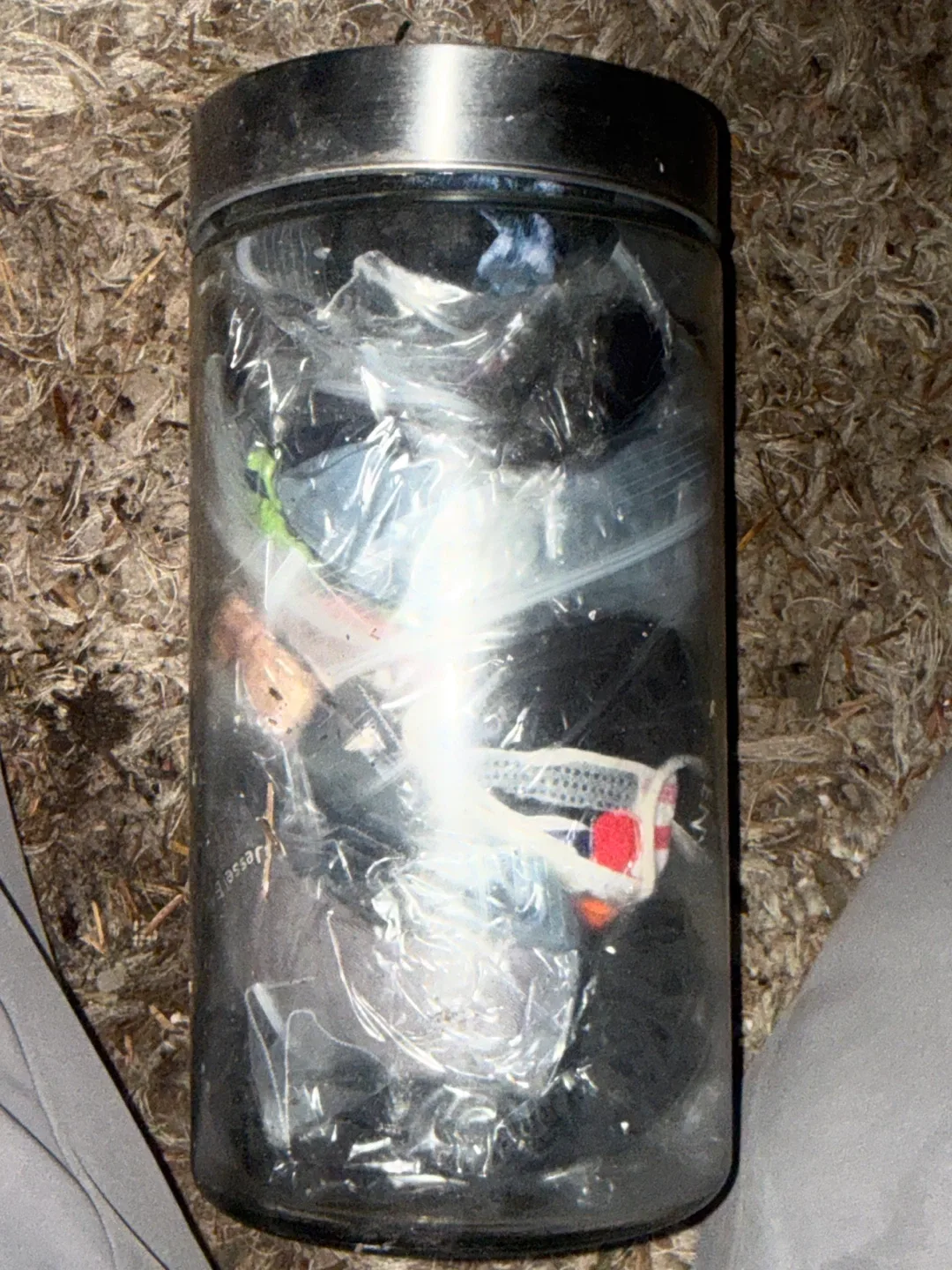 Selling a jar full of various cotton masks. image indicator(9)