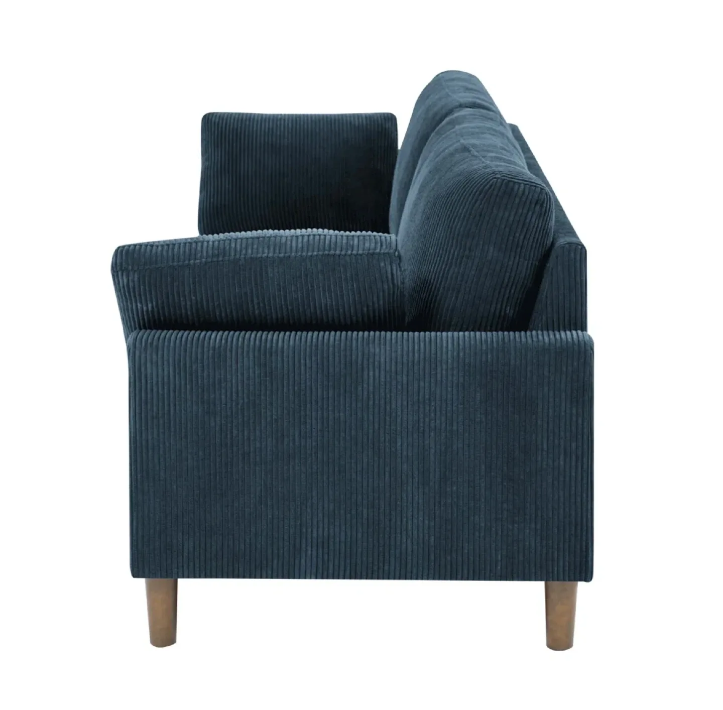 Margarete 77.5” Navy Corduroy Sofa image indicator(3)