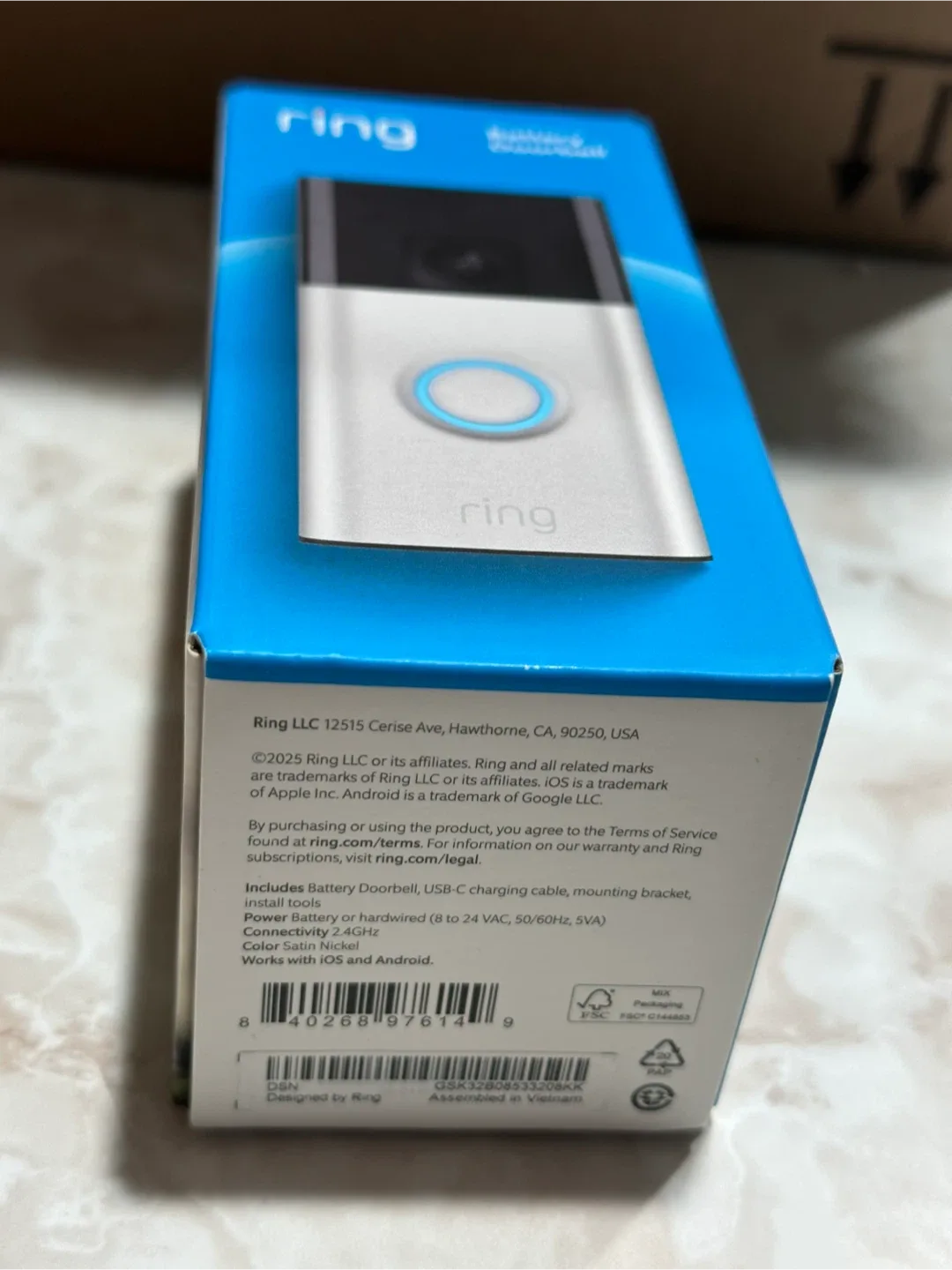 New Ring Video Doorbell Wired image indicator(2)