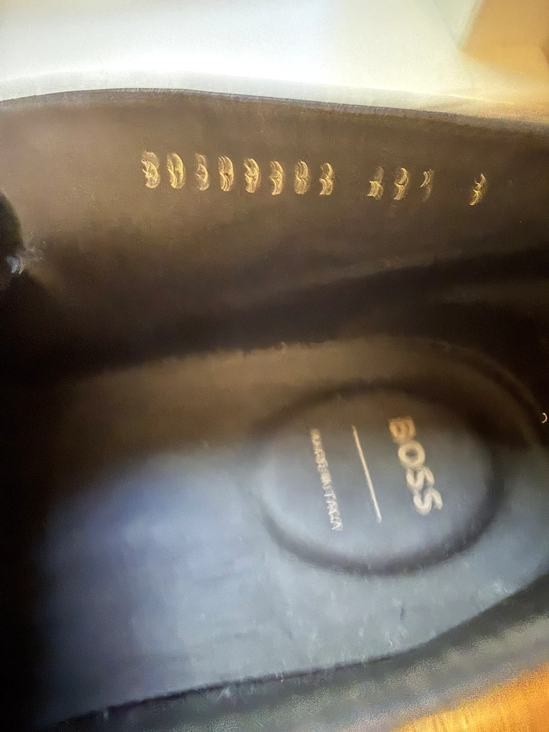 Hugo Boss Leather Slip-On Shoes - photo 5