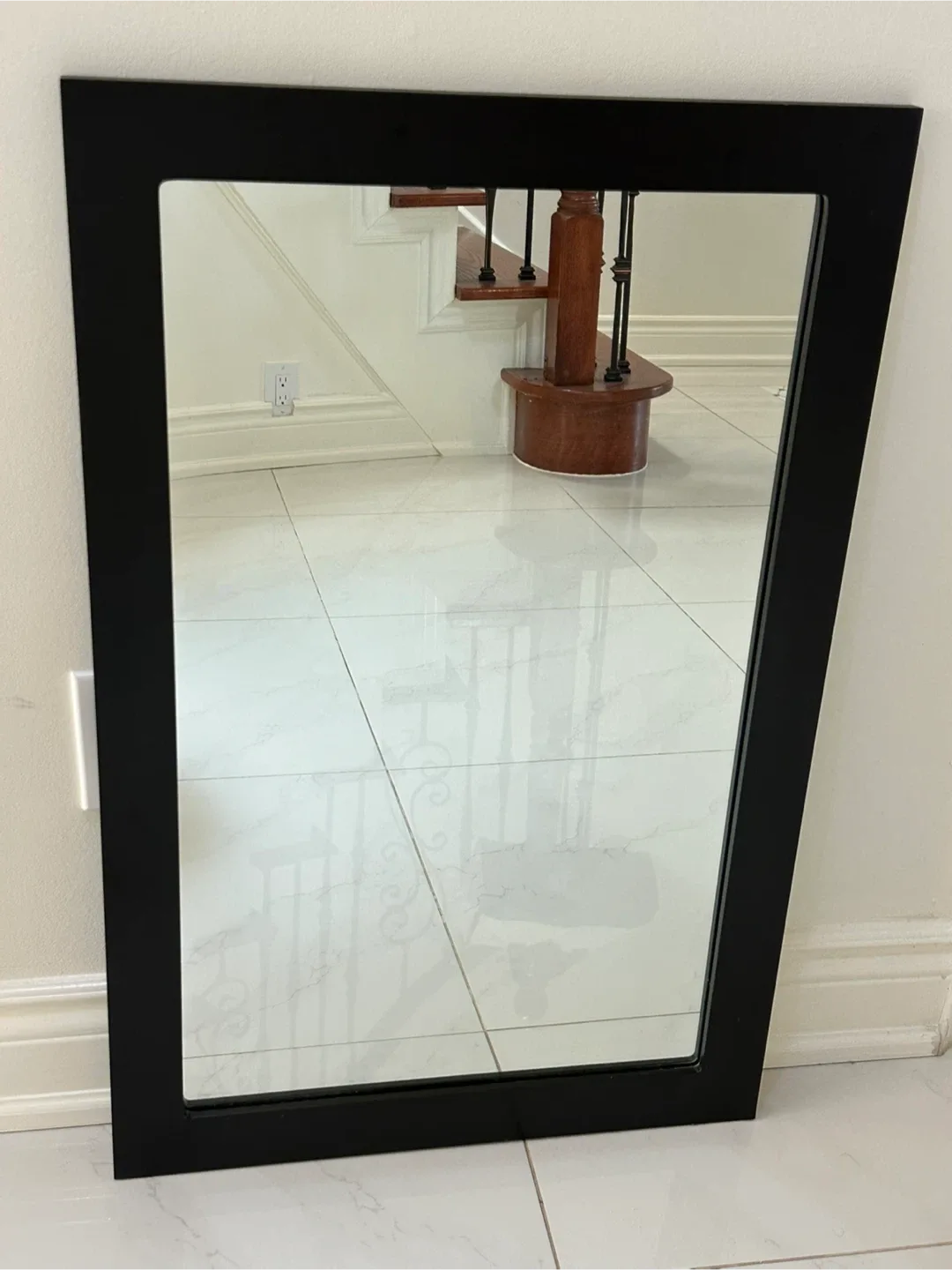 22" x 34" rectangular framed mirror image indicator(2)