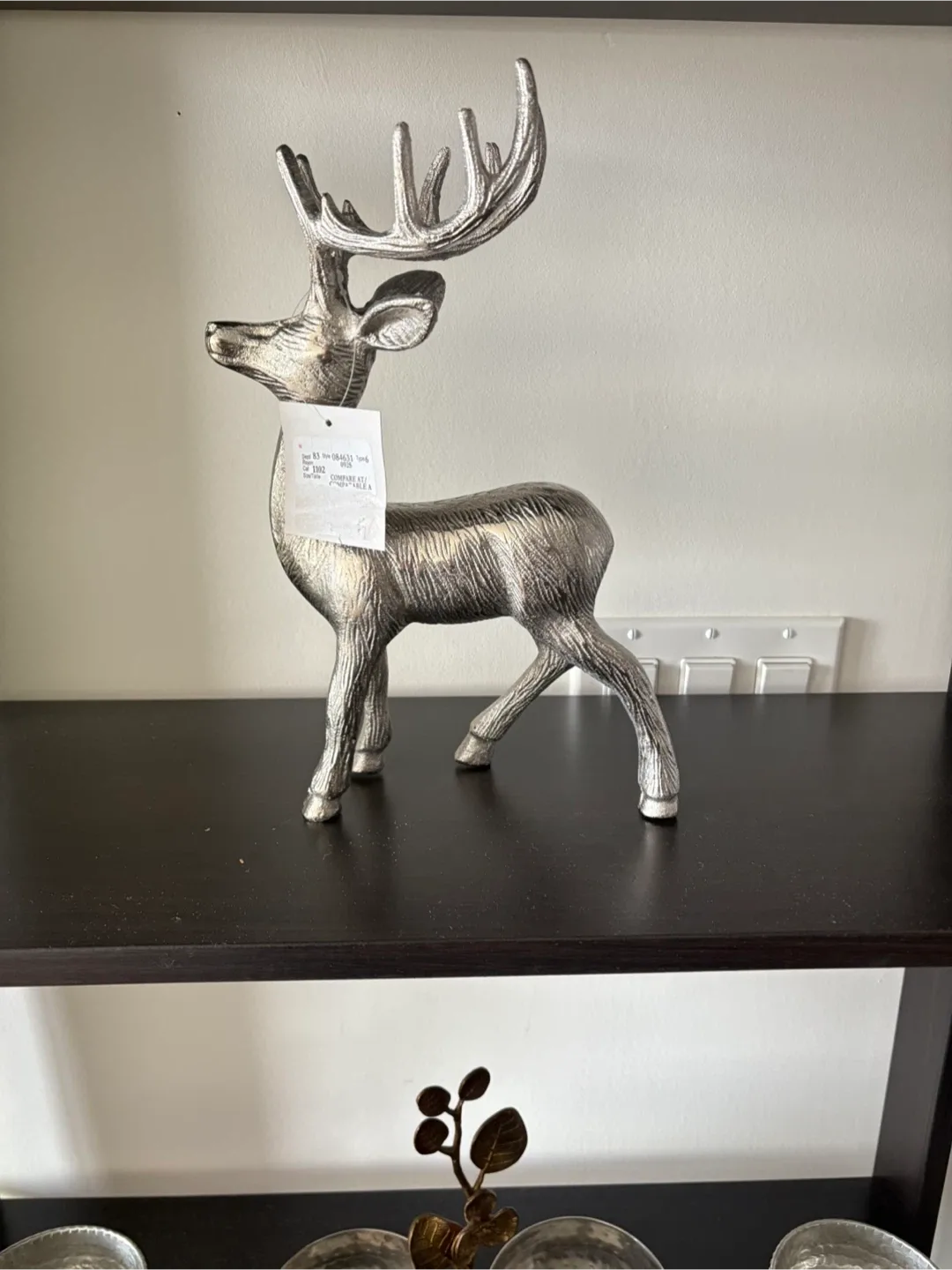 Silver Decorative Reindeer image indicator(4)