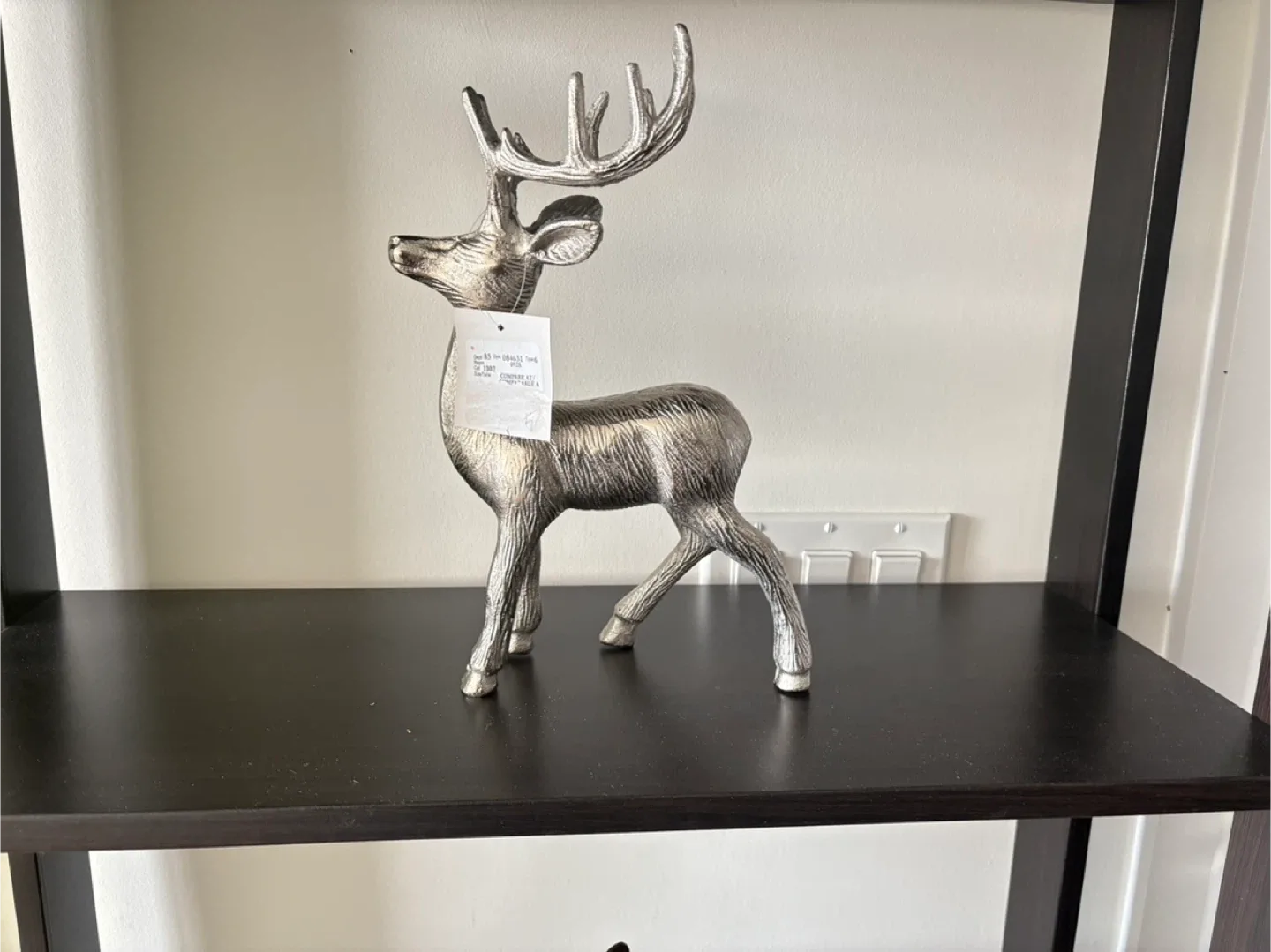 Silver Decorative Reindeer image indicator(3)
