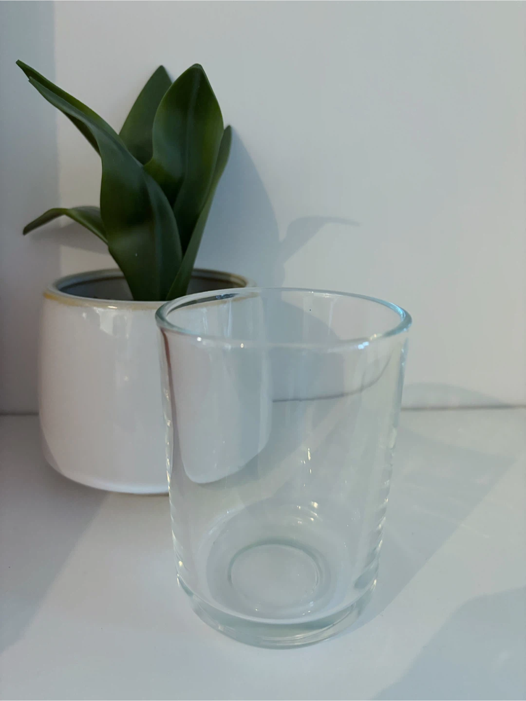 Glass Vase / Candleholder