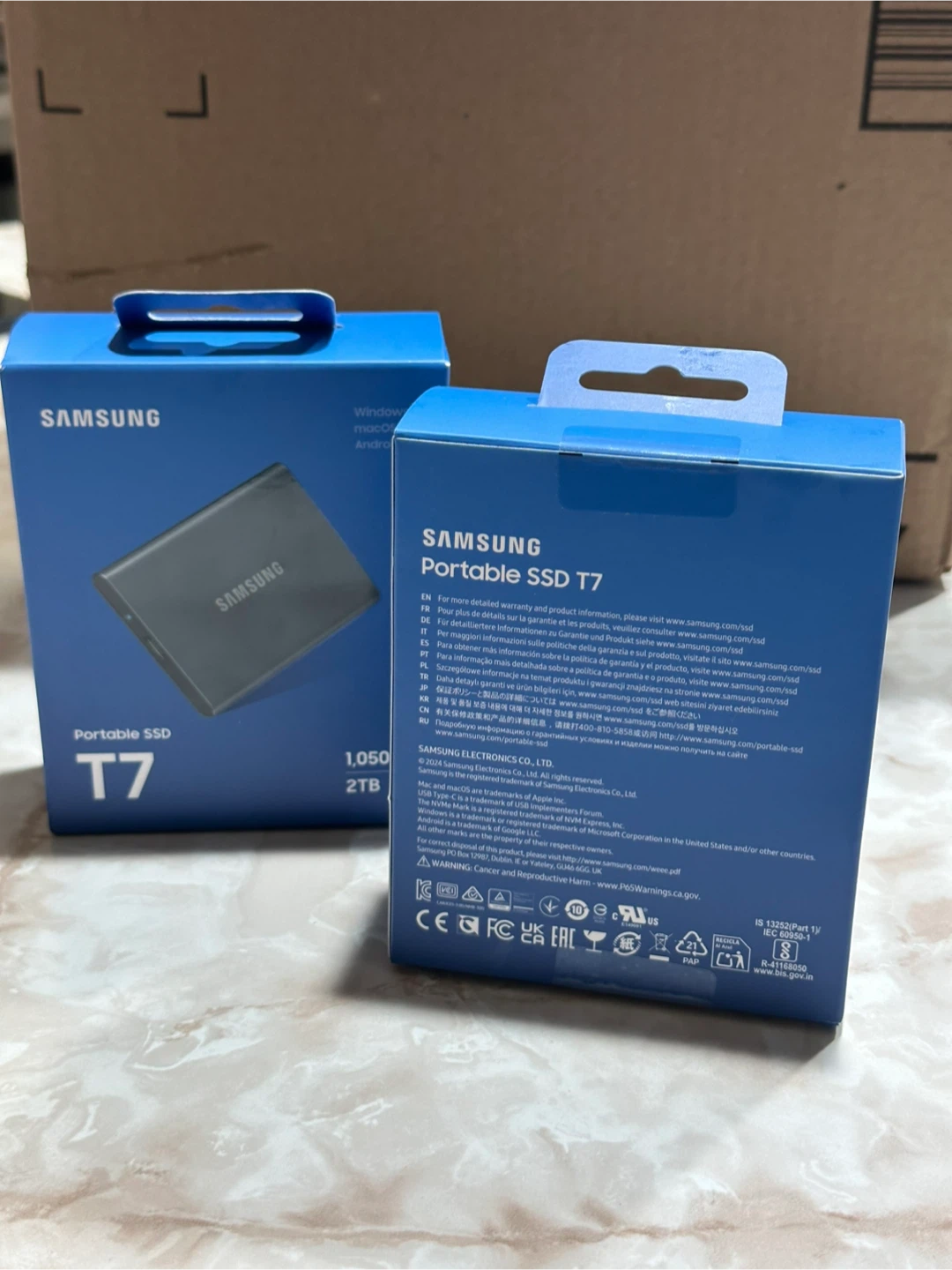 Disco duro  Samsung T7 Portable SSD - 2TB - photo 2