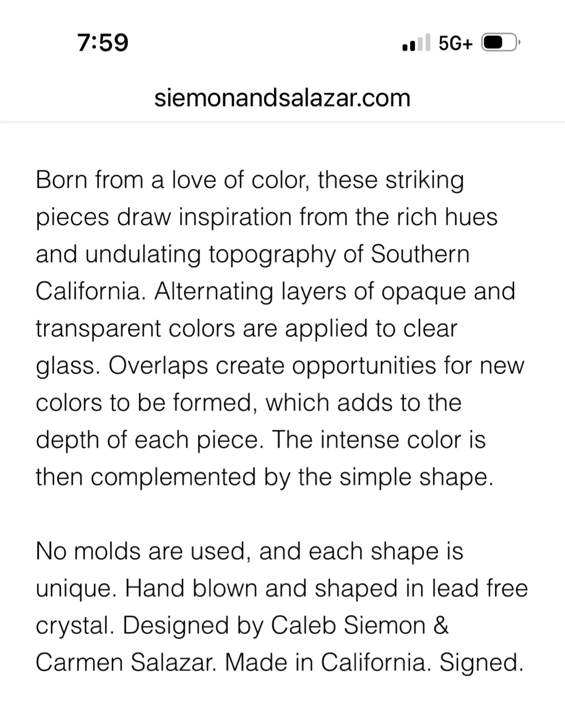 Siemon & Salazar Banded Blown Glass Light Fixture image indicator(7)