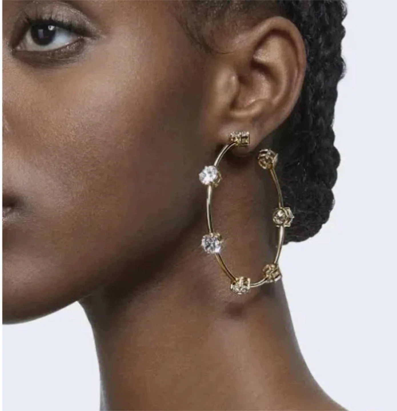 Swarovski Constella Hoop Earrings image indicator(6)