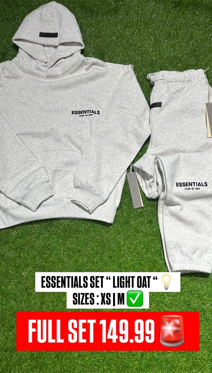 Essentials Fear of God M and FS sit SIZE L comes small - photo 2