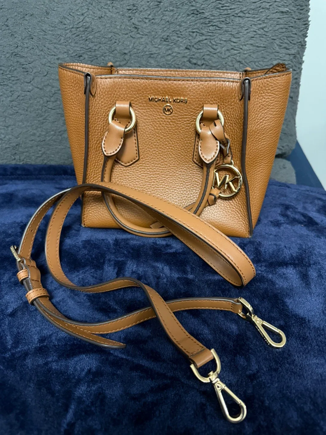 Michael Kors Brown Leather Satchel