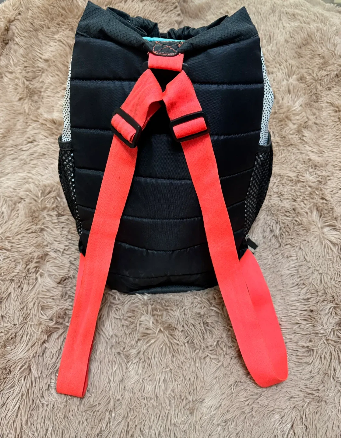 Adidas Drawstring Backpack - Black & White image indicator(2)