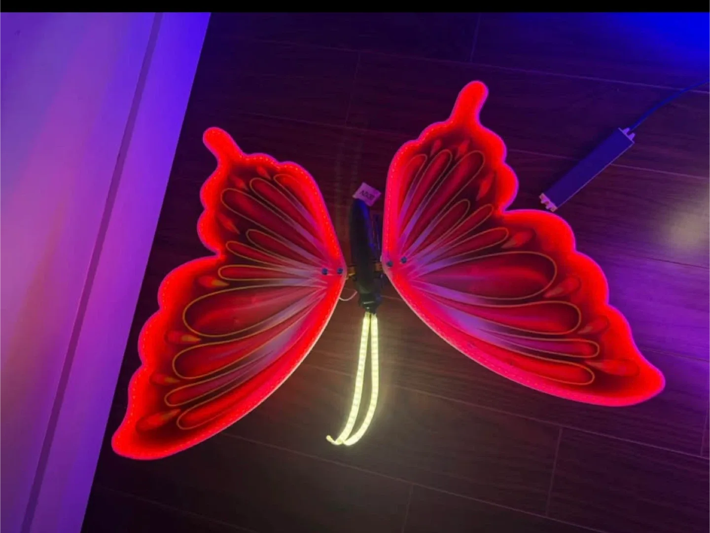 Outdoor Halloween Lights Glowing Butterfly image indicator(4)