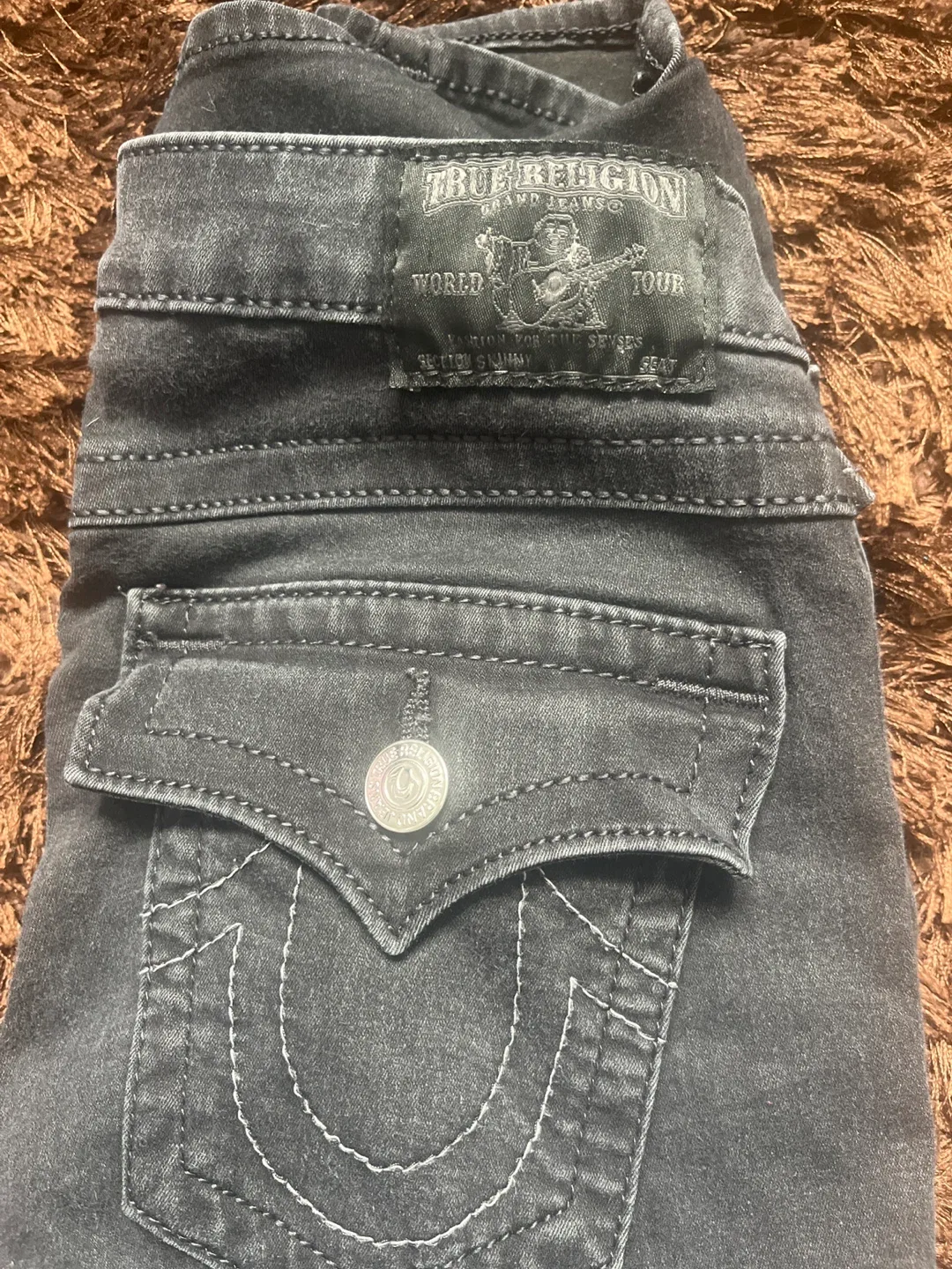 True Religion Skinny Jeans Size 29 image indicator(2)