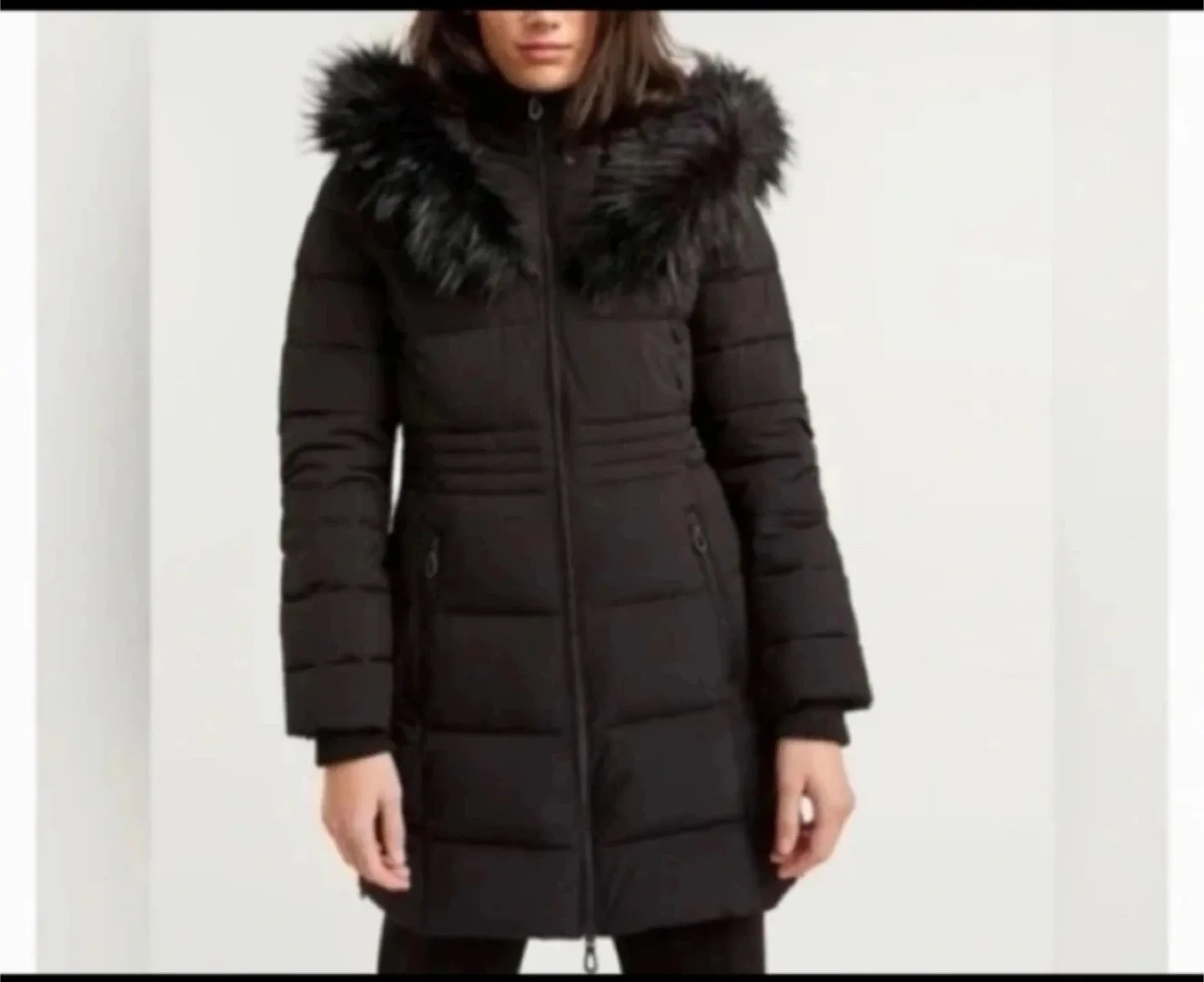 Reitman Black Puffer Coat thumbnail