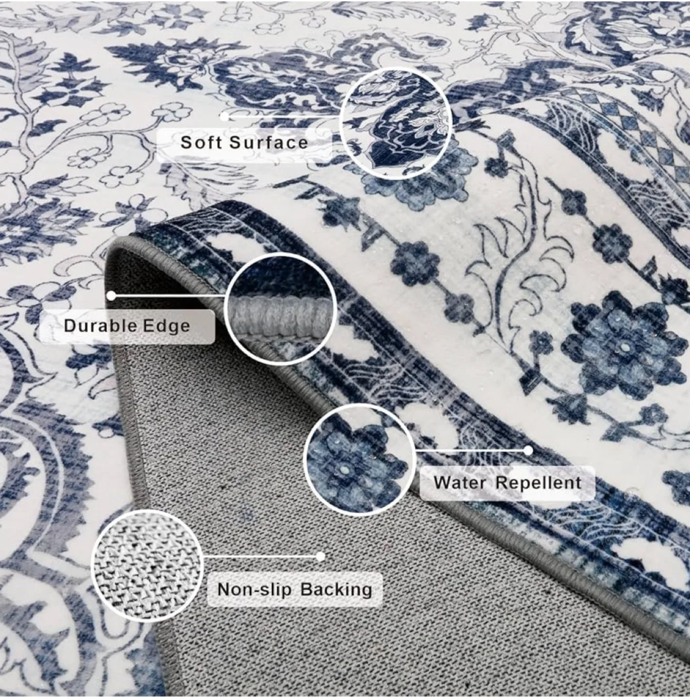 Brand New 8x10ft Area Rug image indicator(4)