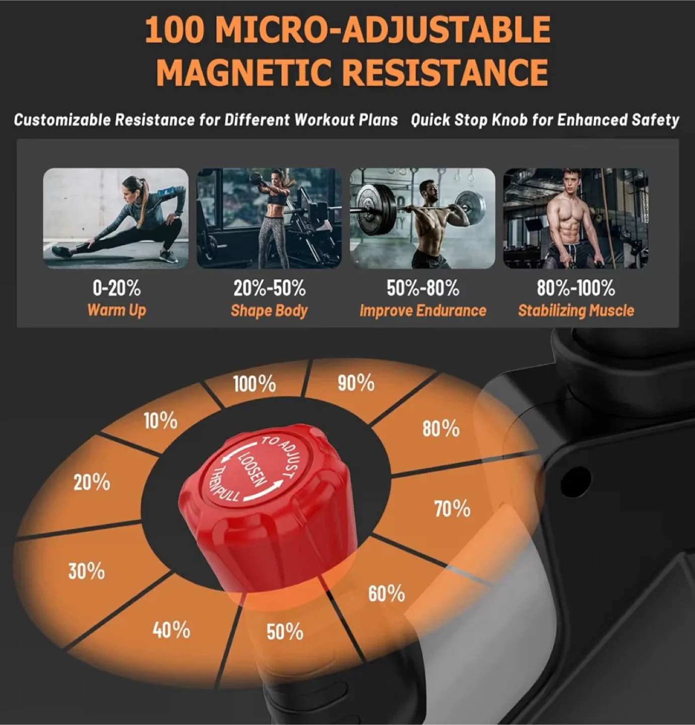 Indoor Stationary Exercise Bike image indicator(2)