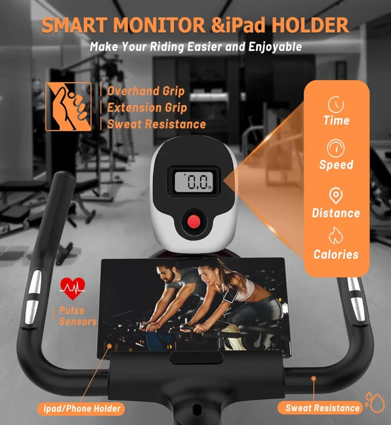 Indoor Stationary Exercise Bike image indicator(6)