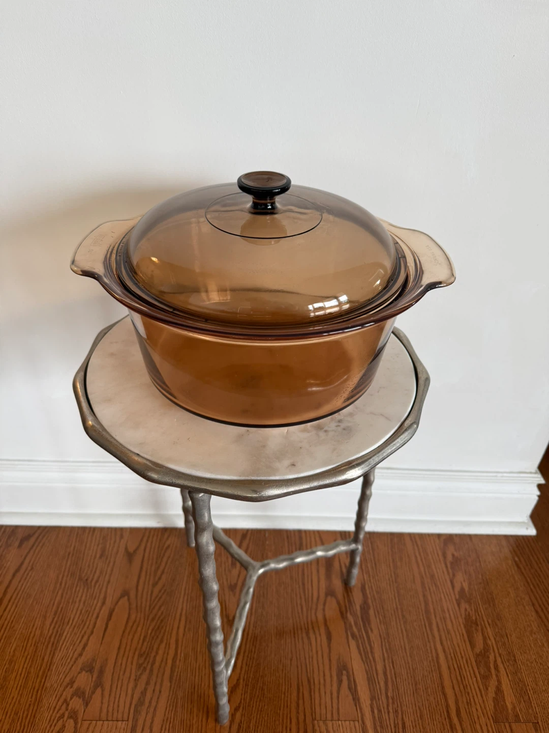 Visions 5L Round Glass Pot with Glads Lid/Cover