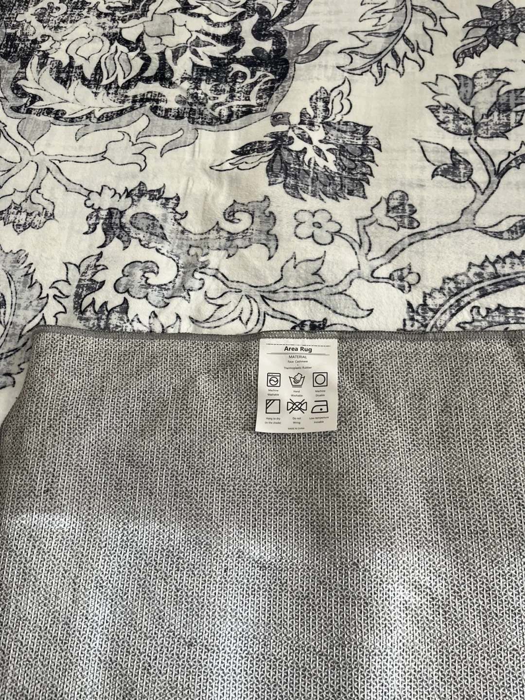 Brand New 8x10ft Grey Soft Area Rug image indicator(4)