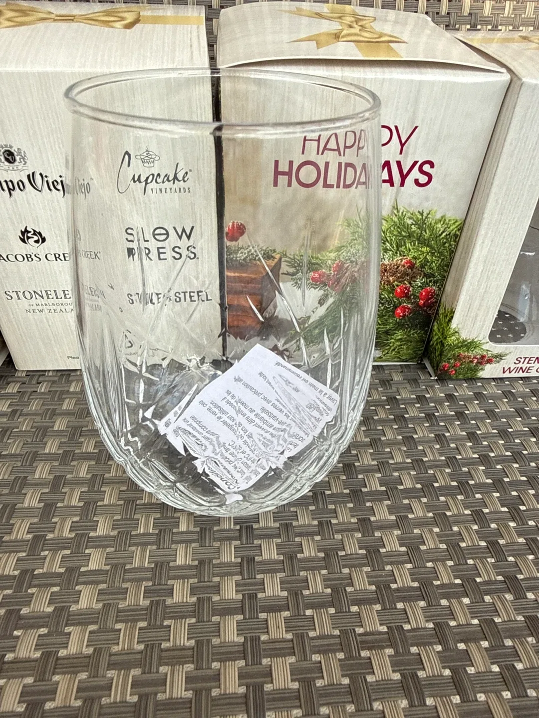 Stemless Wine Glasses - Bonus Holiday Set image indicator(4)