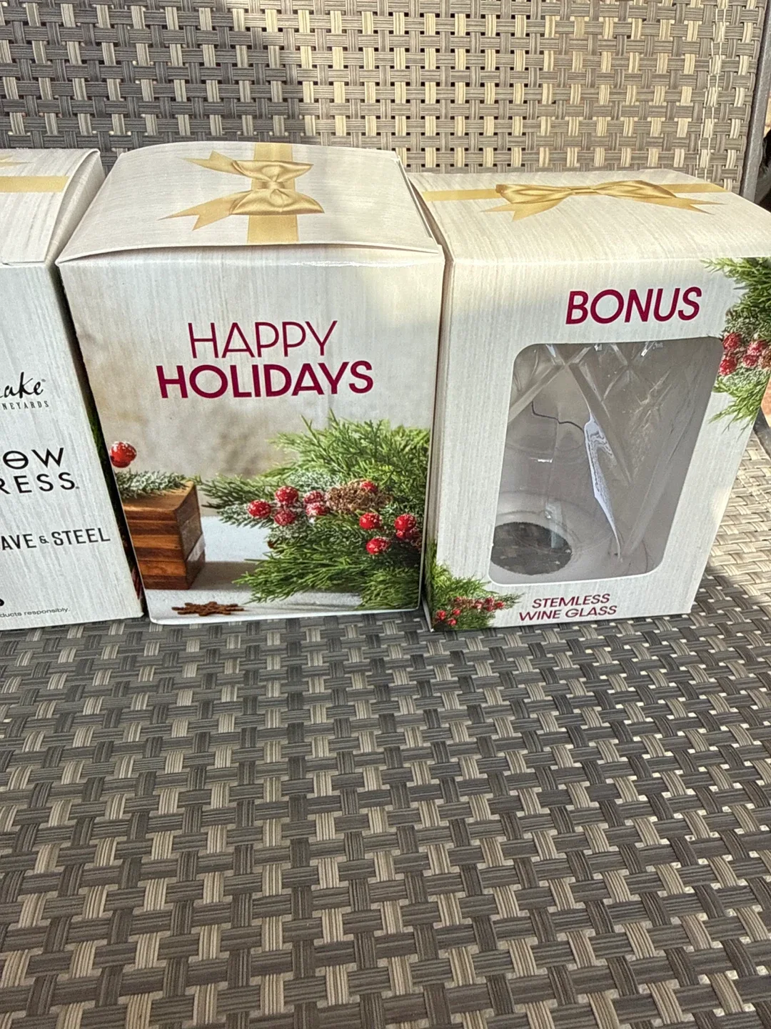 Stemless Wine Glasses - Bonus Holiday Set image indicator(3)