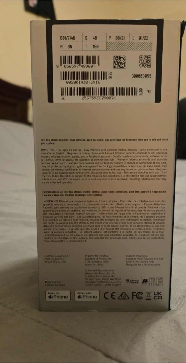 Ray ban stories META image indicator(4)