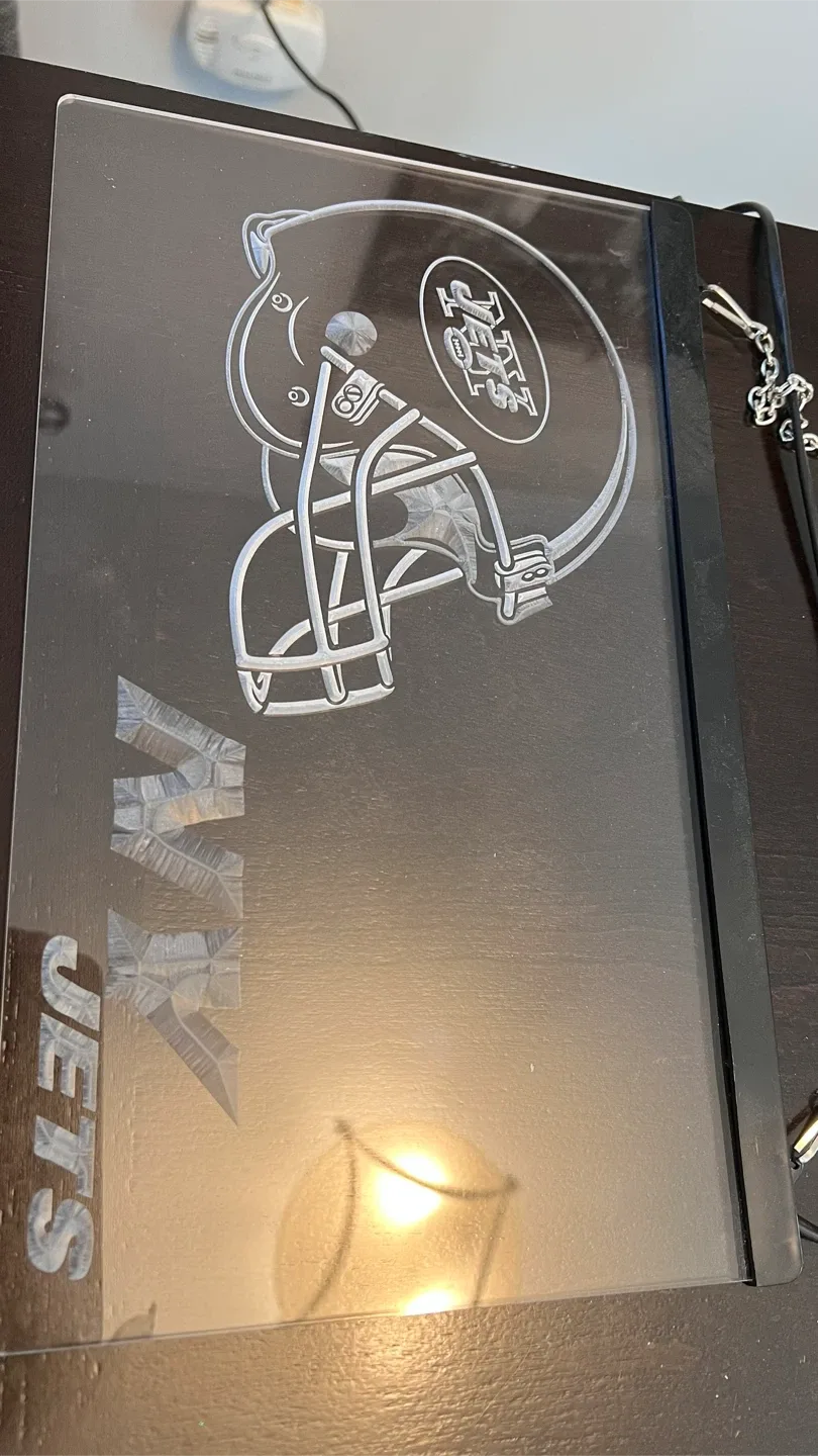 NY Jets LED Sign - 12x8 inches image indicator(5)