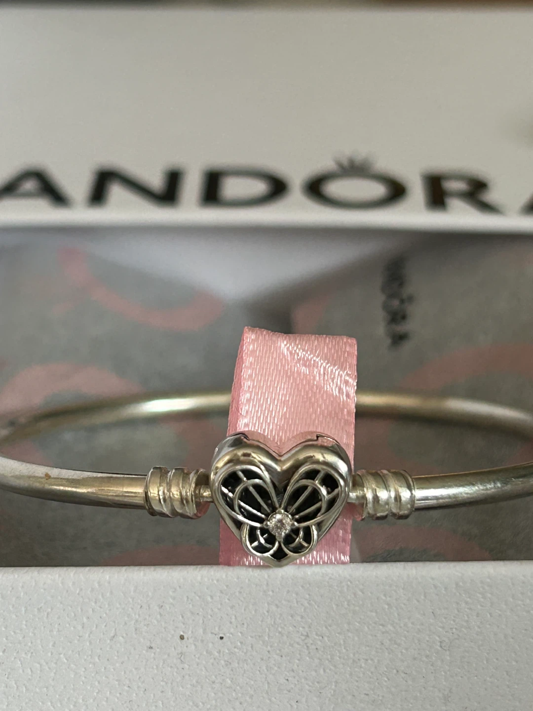 Pandora Bracelet with 4 Charms