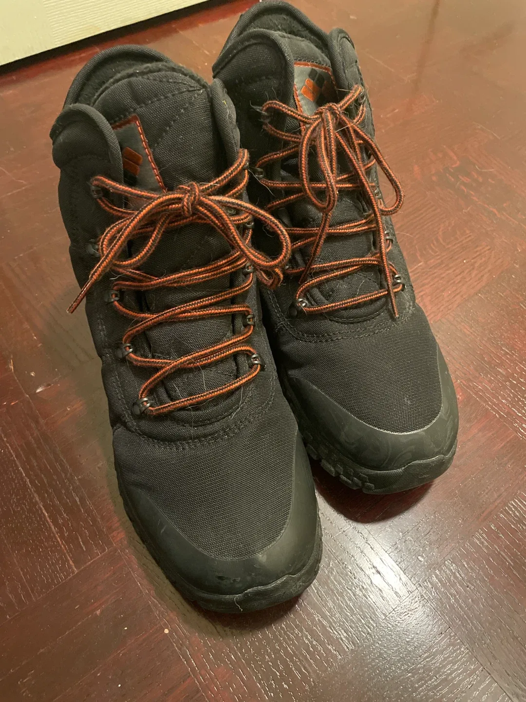 Columbia Mens Size 8 Black Winter Boots image indicator(7)