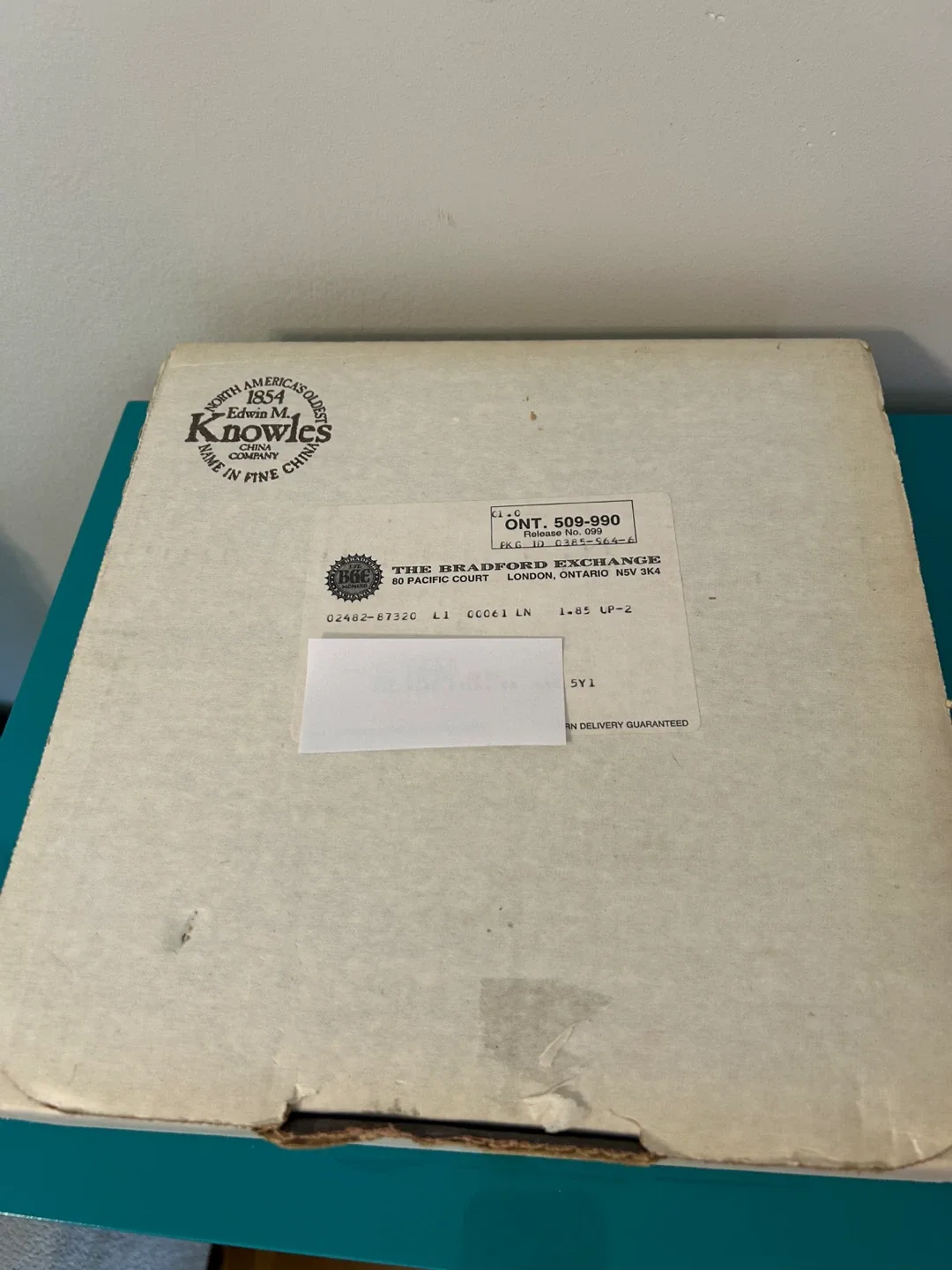 1987 E. M. Knowles “The Raccoon” Collector Plate by Kevin Daniel image indicator(5)