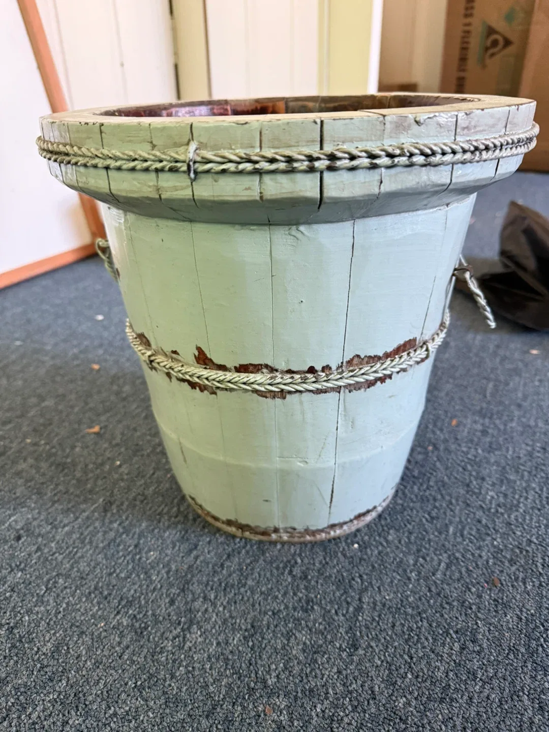 Wooden Decorative Bucket thumbnail
