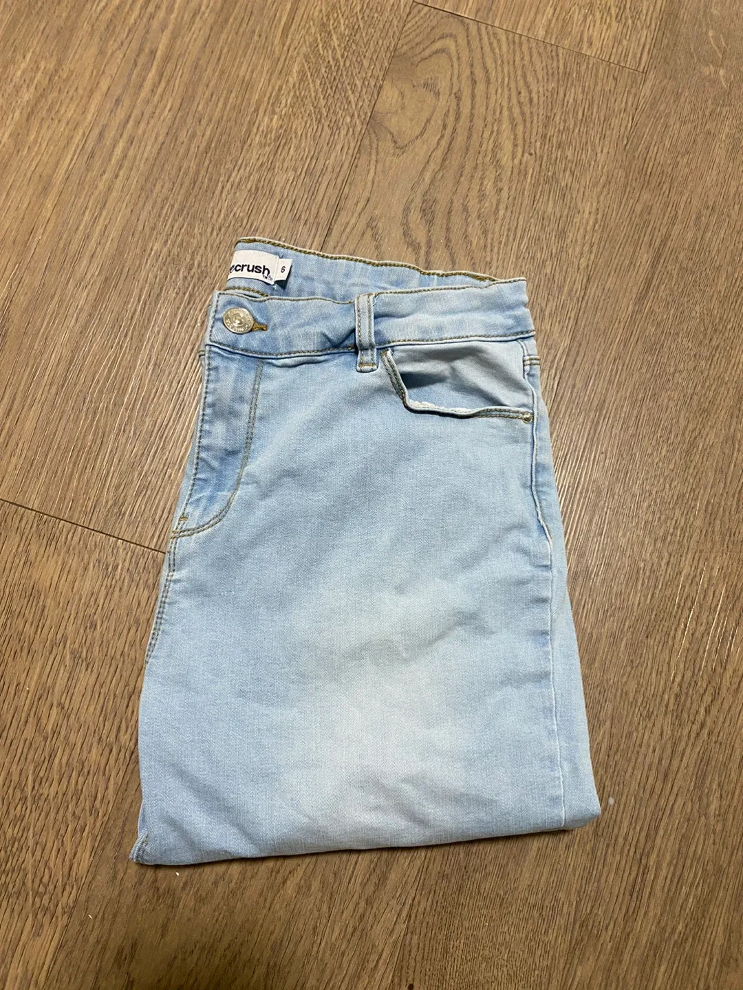 Blue Crush Denim Shorts - Size 6 image indicator(2)