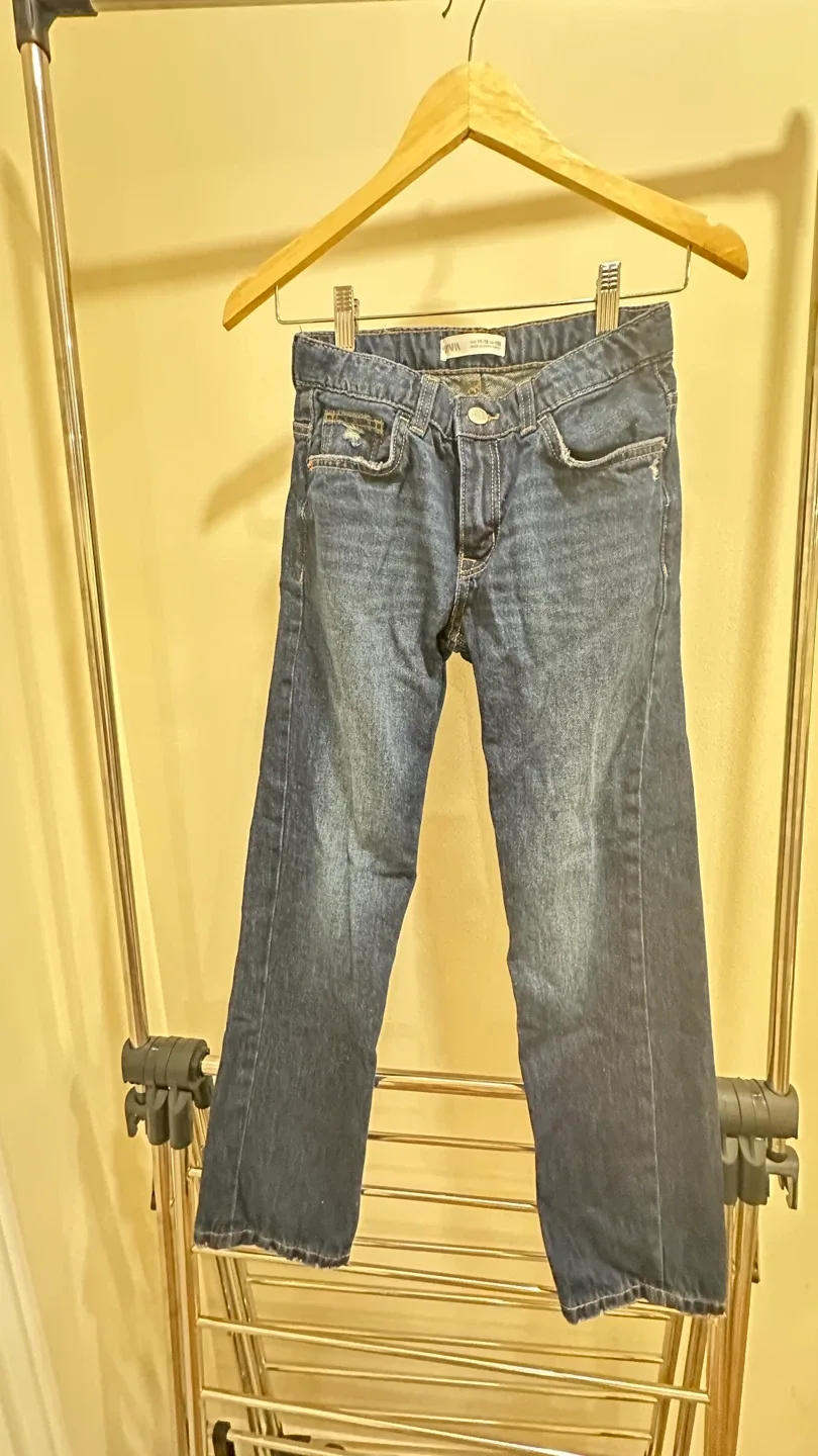 Zara Denim Jeans, Size 11-12 thumbnail
