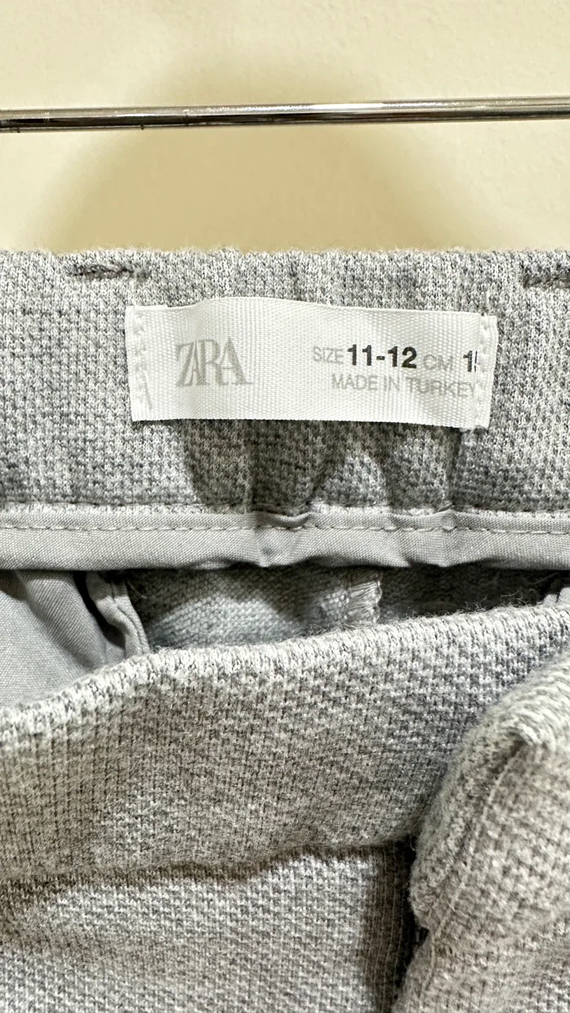 Zara Kids Grey Trousers - Size 11-12 image indicator(2)