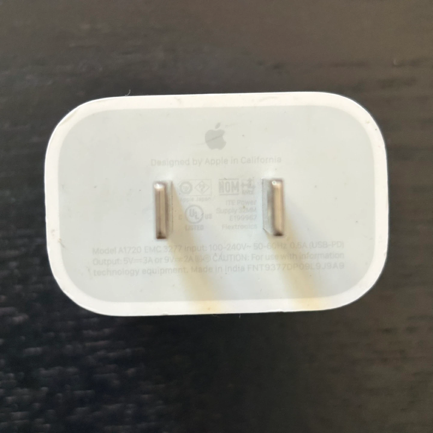Apple USB-C Fast Charging Power Adapter