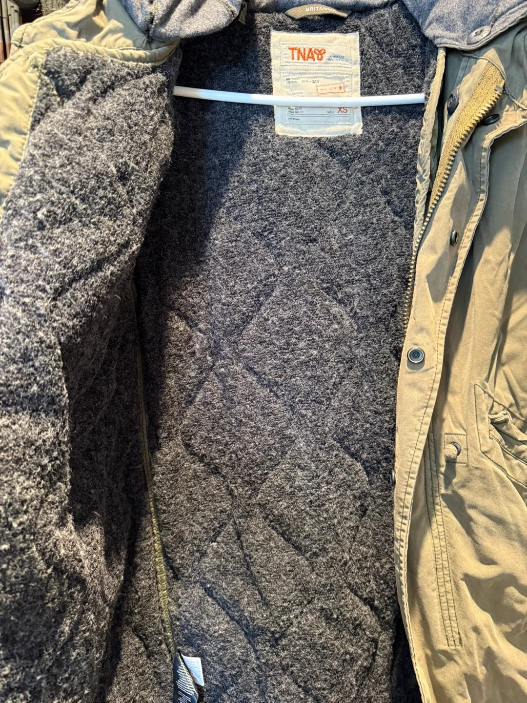 TNA Britannia Winter Parka - Size XS image indicator(3)