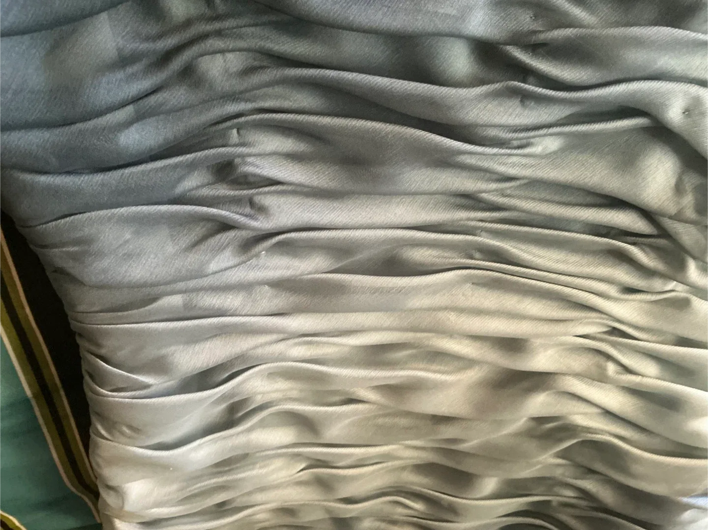 Adrianna Papell Ombre Blue Dress - Size 8 image indicator(5)