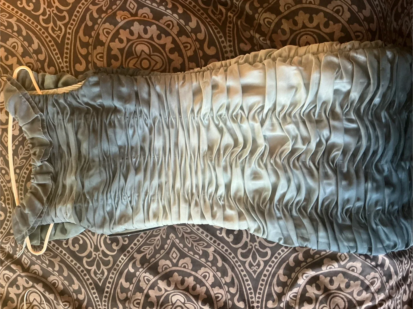 Adrianna Papell Ombre Blue Dress - Size 8 image indicator(3)