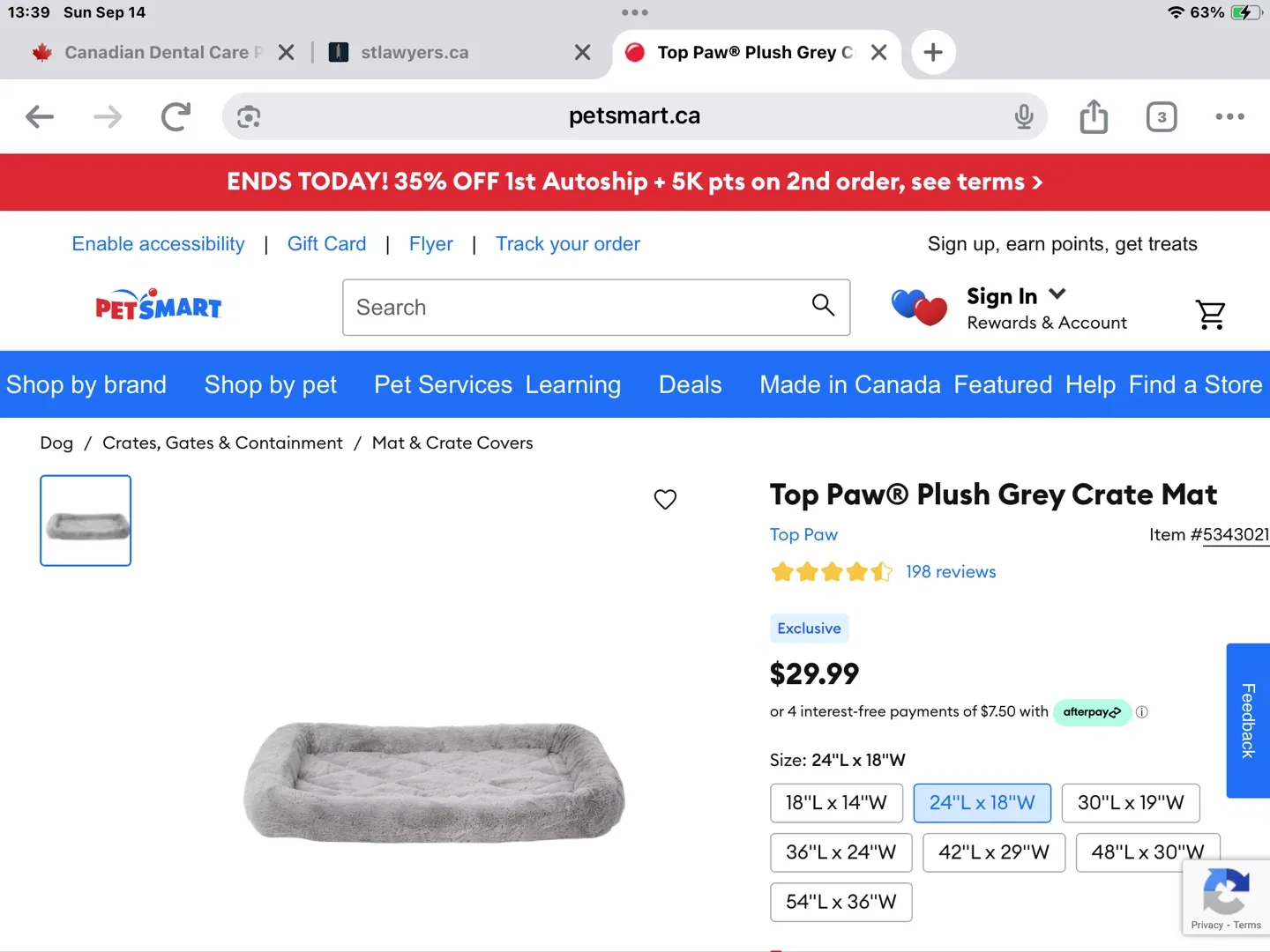 Petmate Ultra Vari Dog Kennel 28" x 20.5" x 21.5" image indicator(7)