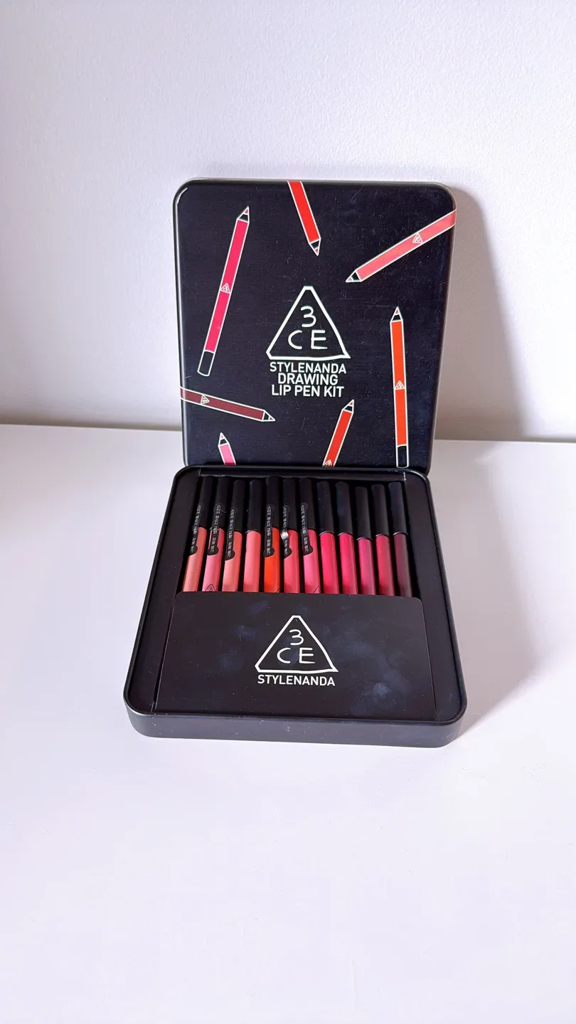 3CE Stylenanda Drawing Lip Pen Kit