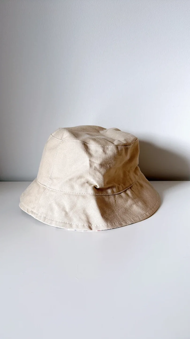 Beige Bucket Hat