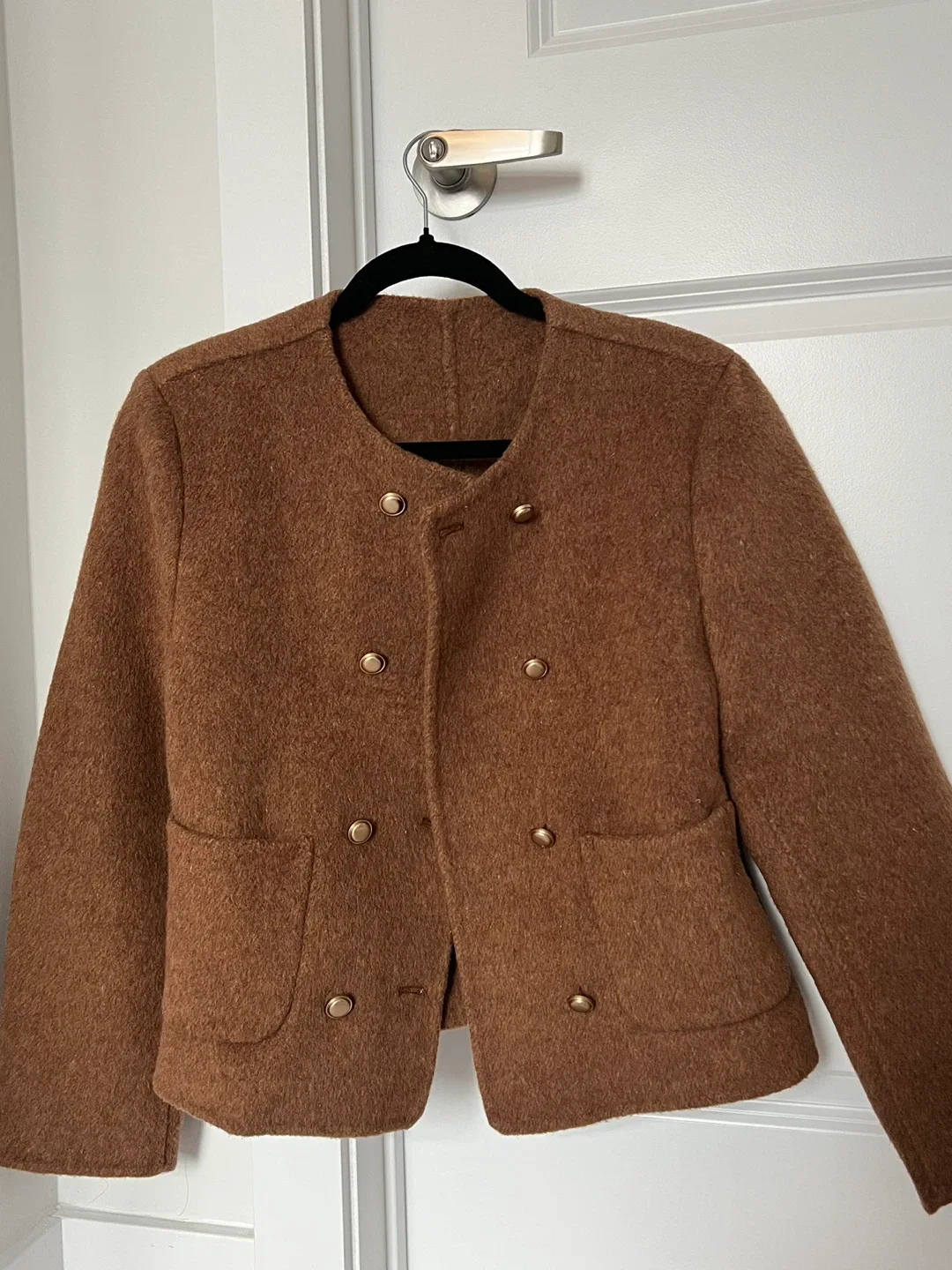 Brand New 100% Wool Handmade Double-Faced Coat