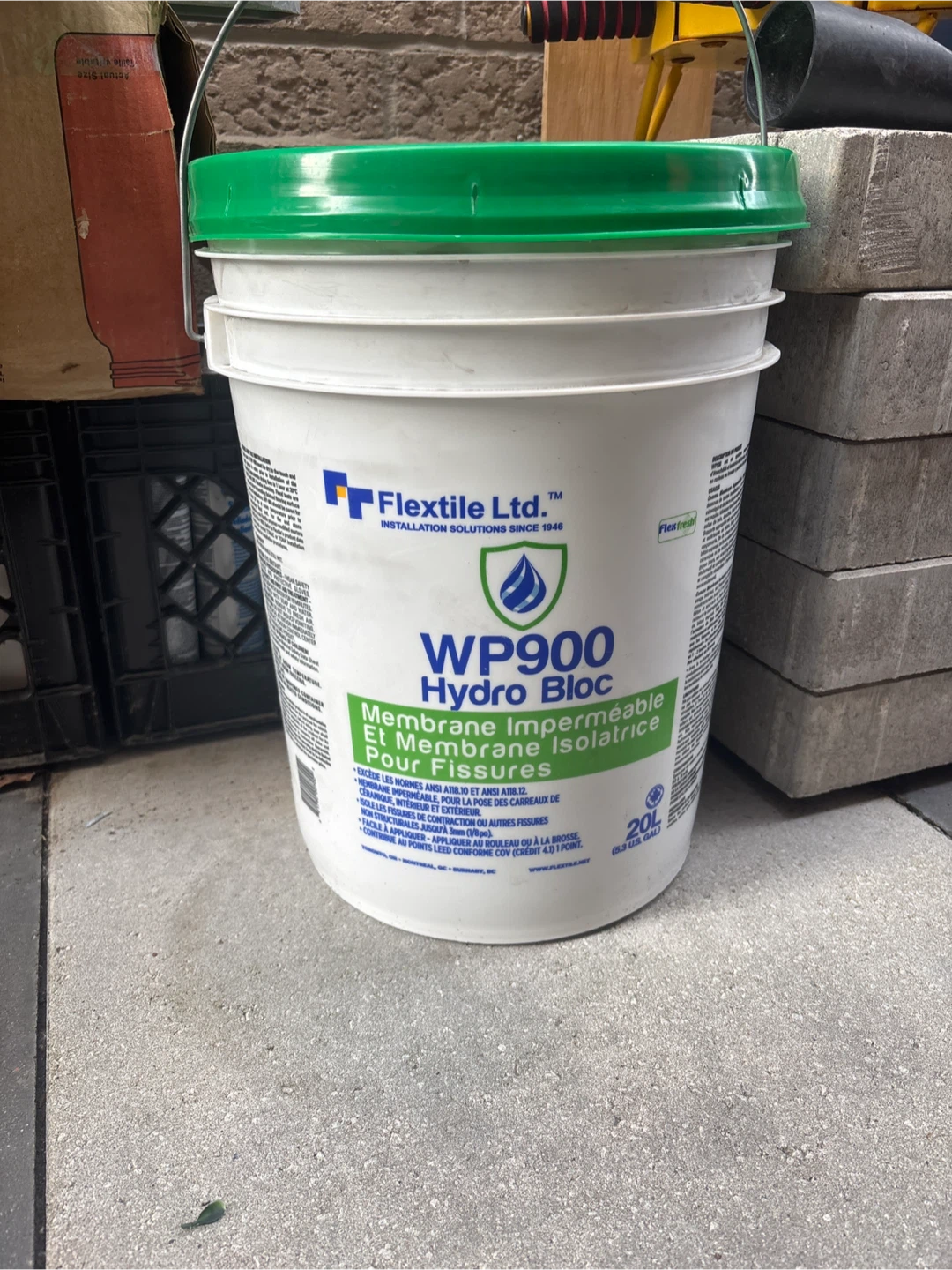 Flextile Ltd. WP900 Hydro Bloc - 20L Membrane