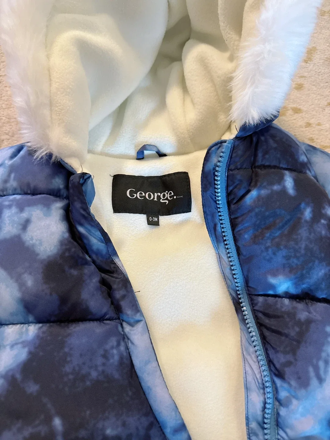 George Baby Snowsuit - 0-3M image indicator(2)