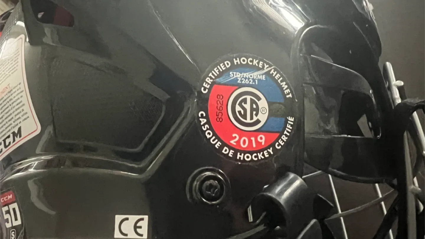 CCM Hockey Helmet with Cage - Black image indicator(7)