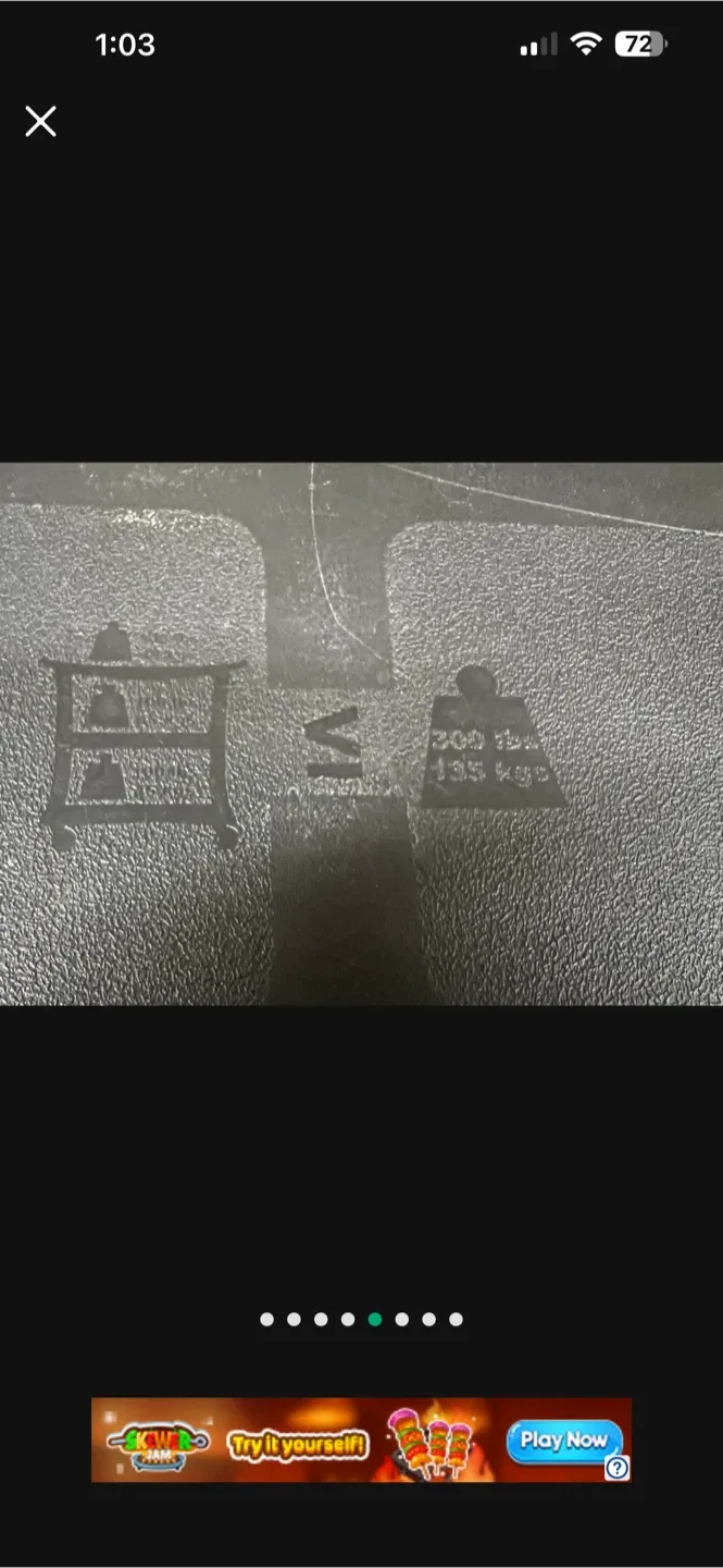 Black Utility Cart image indicator(4)