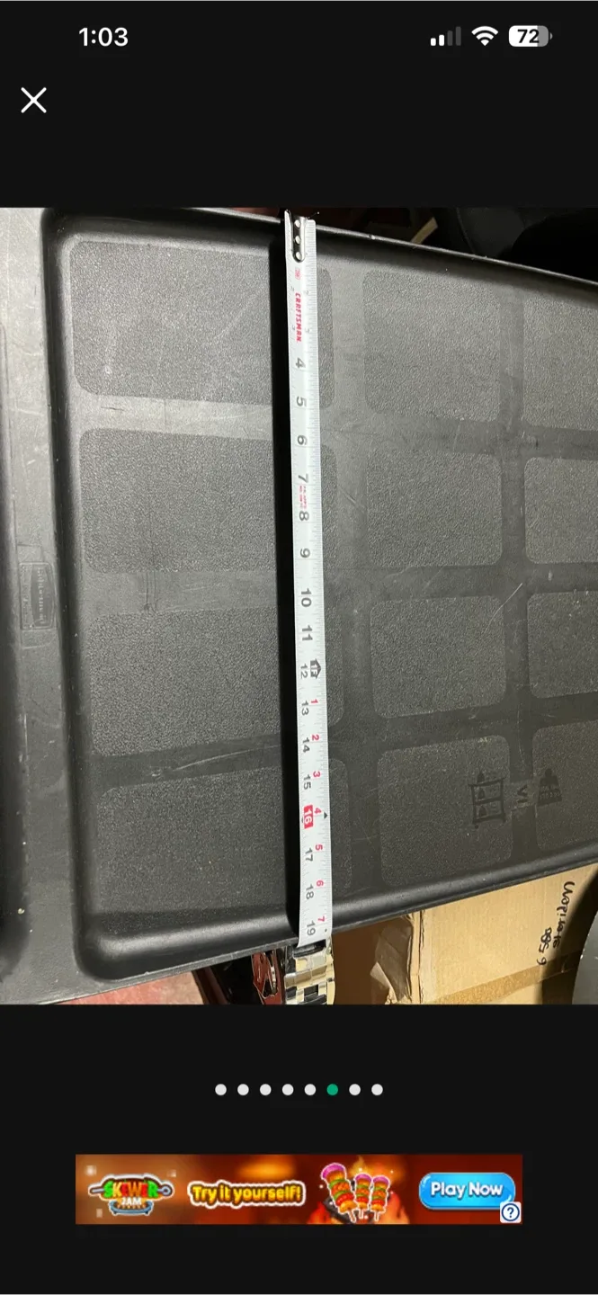 Black Utility Cart image indicator(5)